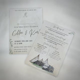 Wedding Invitations - Bangor Signage, Print & Embroidery