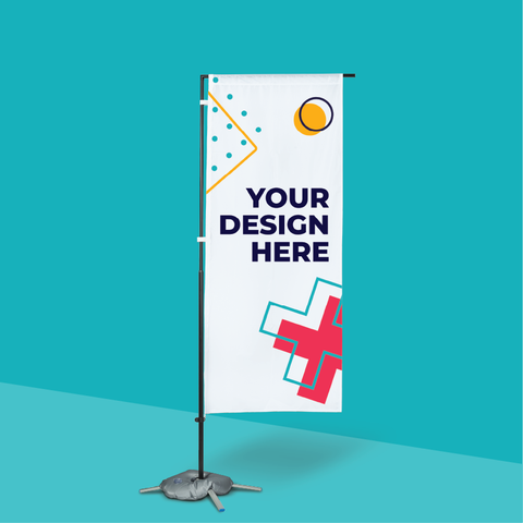 Fly Banner Rectangular Flag