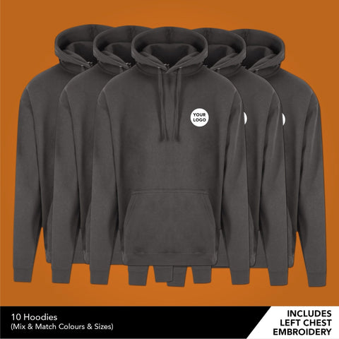 10 Hoodie bundle - Bangor Signage, Print & Embroidery