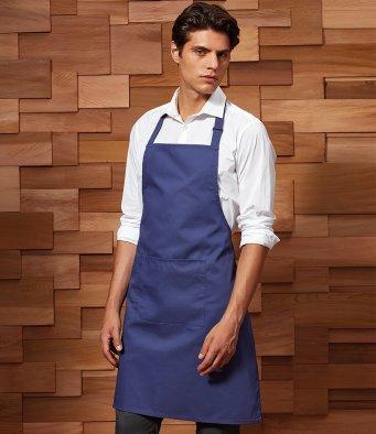 10 Premier 'Colours' Bib Apron with Pocket PR154 bundle - Bangor Signage, Print & Embroidery