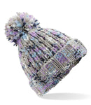 10x Beechfield Twister Pom Pom Beanie Inc Logo - Bangor Signage, Print & Embroidery