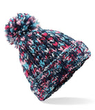 10x Beechfield Twister Pom Pom Beanie Inc Logo - Bangor Signage, Print & Embroidery