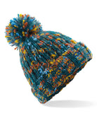 10x Beechfield Twister Pom Pom Beanie Inc Logo - Bangor Signage, Print & Embroidery
