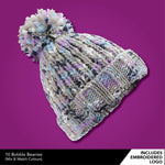 10x Beechfield Twister Pom Pom Beanie Inc Logo - Bangor Signage, Print & Embroidery