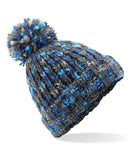 10x Beechfield Twister Pom Pom Beanie Inc Logo - Bangor Signage, Print & Embroidery