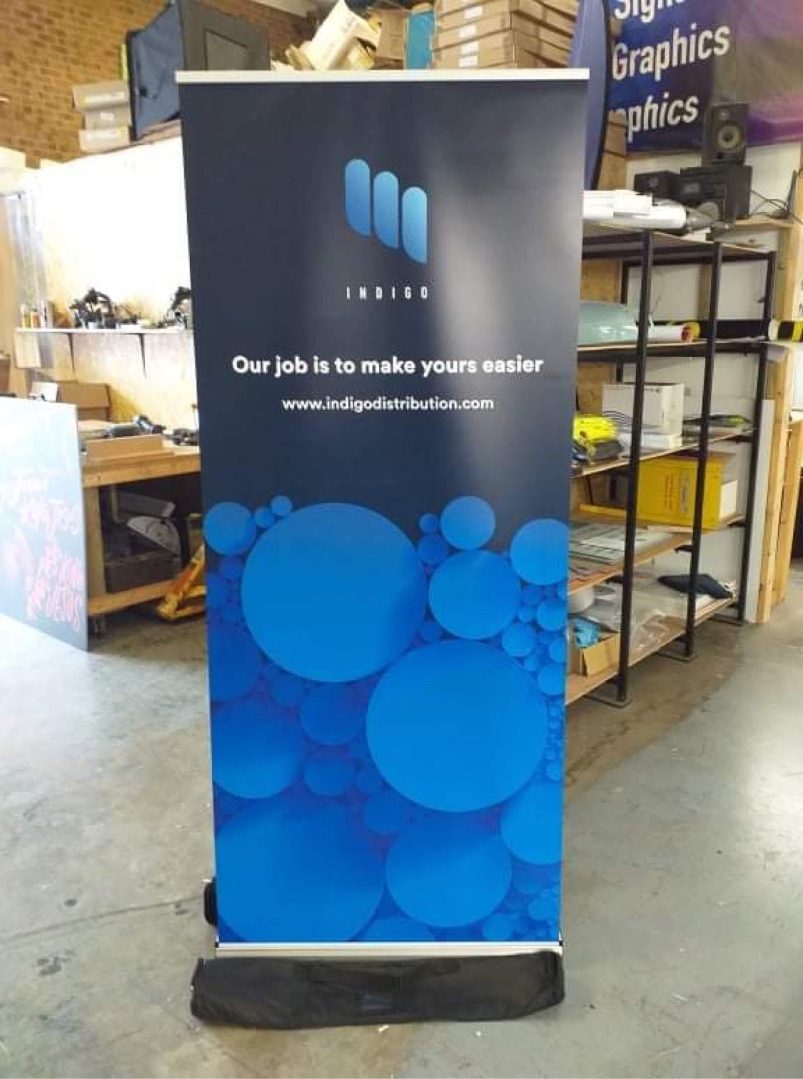 2x Standard Rollup Banner - Bangor Signage, Print & Embroidery