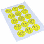 51mm round paper sticker sheets - Bangor Signage, Print & Embroidery