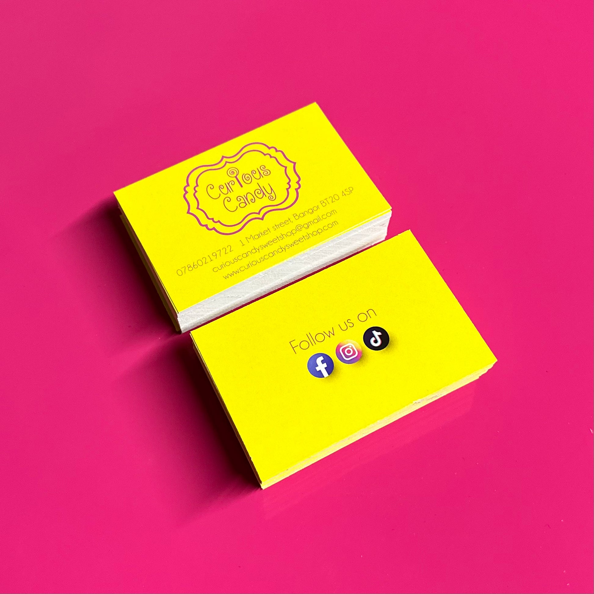 Business Cards - Bangor Signage, Print & Embroidery