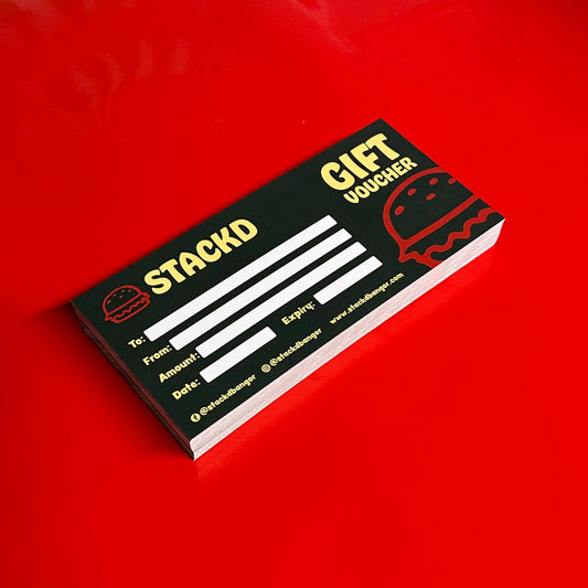 DL Gift vouchers - Bangor Signage, Print & Embroidery