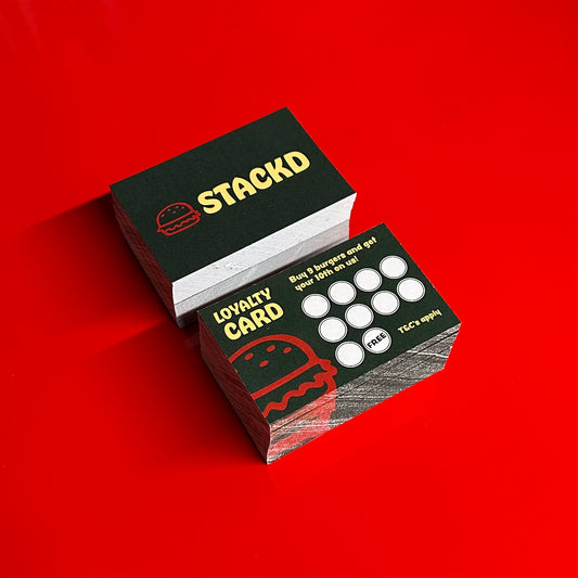 Loyalty Cards - Bangor Signage, Print & Embroidery