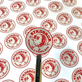 Custom Circular Vinyl Stickers