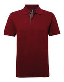 Asquith & Fox Men's classic fit contrast polo - AQ012 - Bangor Signage, Print & Embroidery