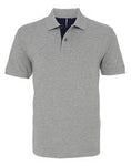 Asquith & Fox Men's classic fit contrast polo - AQ012 - Bangor Signage, Print & Embroidery