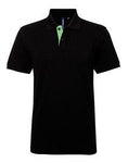 Asquith & Fox Men's classic fit contrast polo - AQ012 - Bangor Signage, Print & Embroidery