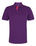Asquith & Fox Men's classic fit contrast polo - AQ012 - Bangor Signage, Print & Embroidery