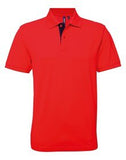 Asquith & Fox Men's classic fit contrast polo - AQ012 - Bangor Signage, Print & Embroidery