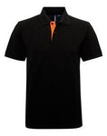Asquith & Fox Men's classic fit contrast polo - AQ012 - Bangor Signage, Print & Embroidery