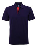 Asquith & Fox Men's classic fit contrast polo - AQ012 - Bangor Signage, Print & Embroidery
