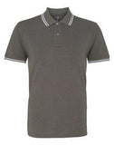 Asquith & Fox Men's classic fit tipped polo - AQ011 - Bangor Signage, Print & Embroidery
