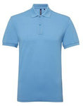 Asquith & Fox Men’s polycotton blend polo - AQ015 - Bangor Signage, Print & Embroidery