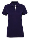 Asquith & Fox Women's contrast polo - AQ022 - Bangor Signage, Print & Embroidery