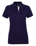 Asquith & Fox Women's contrast polo - AQ022 - Bangor Signage, Print & Embroidery