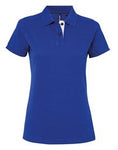 Asquith & Fox Women's contrast polo - AQ022 - Bangor Signage, Print & Embroidery
