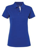 Asquith & Fox Women's contrast polo - AQ022 - Bangor Signage, Print & Embroidery
