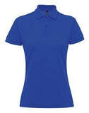 Asquith & Fox Women’s polycotton blend polo - aq025 - Bangor Signage, Print & Embroidery
