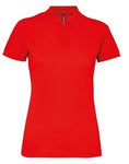 Asquith & Fox Women’s polycotton blend polo - aq025 - Bangor Signage, Print & Embroidery