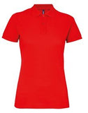Asquith & Fox Women’s polycotton blend polo - aq025 - Bangor Signage, Print & Embroidery