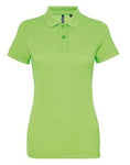 Asquith & Fox Women’s polycotton blend polo - aq025 - Bangor Signage, Print & Embroidery