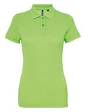 Asquith & Fox Women’s polycotton blend polo - aq025 - Bangor Signage, Print & Embroidery