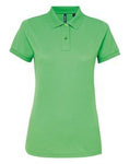 Asquith & Fox Women’s polycotton blend polo - aq025 - Bangor Signage, Print & Embroidery