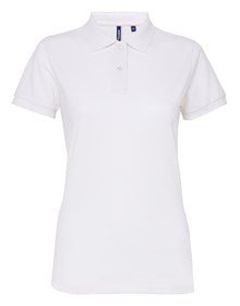 Asquith & Fox Women’s polycotton blend polo - aq025 - Bangor Signage, Print & Embroidery