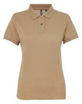 Asquith & Fox Women’s polycotton blend polo - aq025 - Bangor Signage, Print & Embroidery