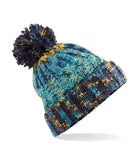 Beechfield Corkscrew Pom Pom Beanie - BB486 - Bangor Signage, Print & Embroidery