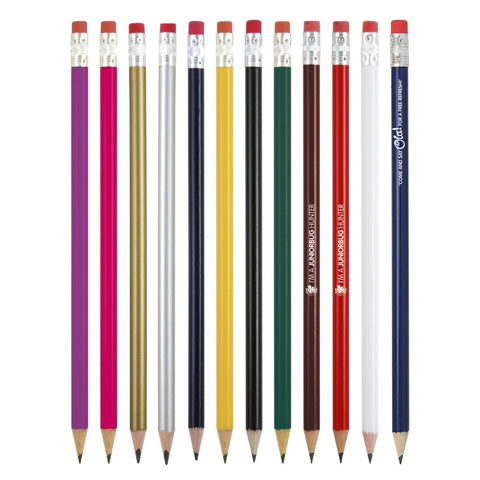 Branded pencil with rubber - Bangor Signage, Print & Embroidery