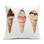 Canvas style cushion cover inc filling - Bangor Signage, Print & Embroidery
