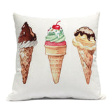 Canvas style cushion cover inc filling - Bangor Signage, Print & Embroidery
