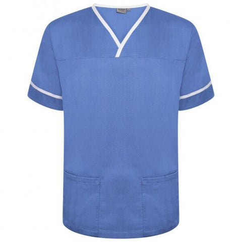 Contrast Trim Smart Scrub Top - NSTT - Bangor Signage, Print & Embroidery