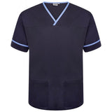 Contrast Trim Smart Scrub Top - NSTT - Bangor Signage, Print & Embroidery