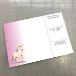 Cute Colourful Unicorn Large Desk Pad, Perfect for office note taking A3 size. - Bangor Signage, Print & Embroidery