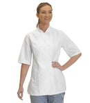 Dennys Ladies Short Sleeve Premium Chef's Jacket - DE006 - Bangor Signage, Print & Embroidery