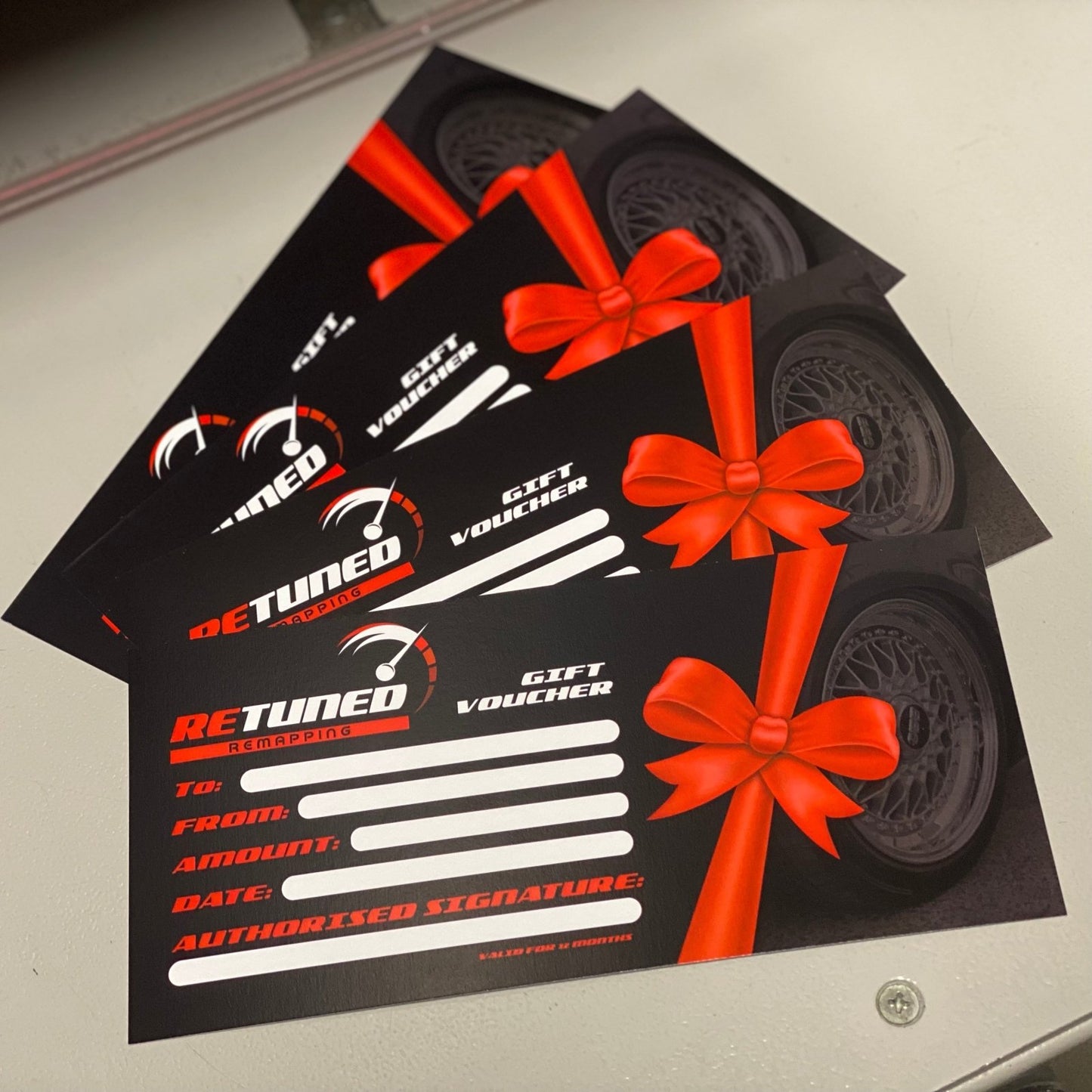 DL Gift vouchers - Bangor Signage, Print & Embroidery