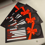 DL Gift vouchers - Bangor Signage, Print & Embroidery