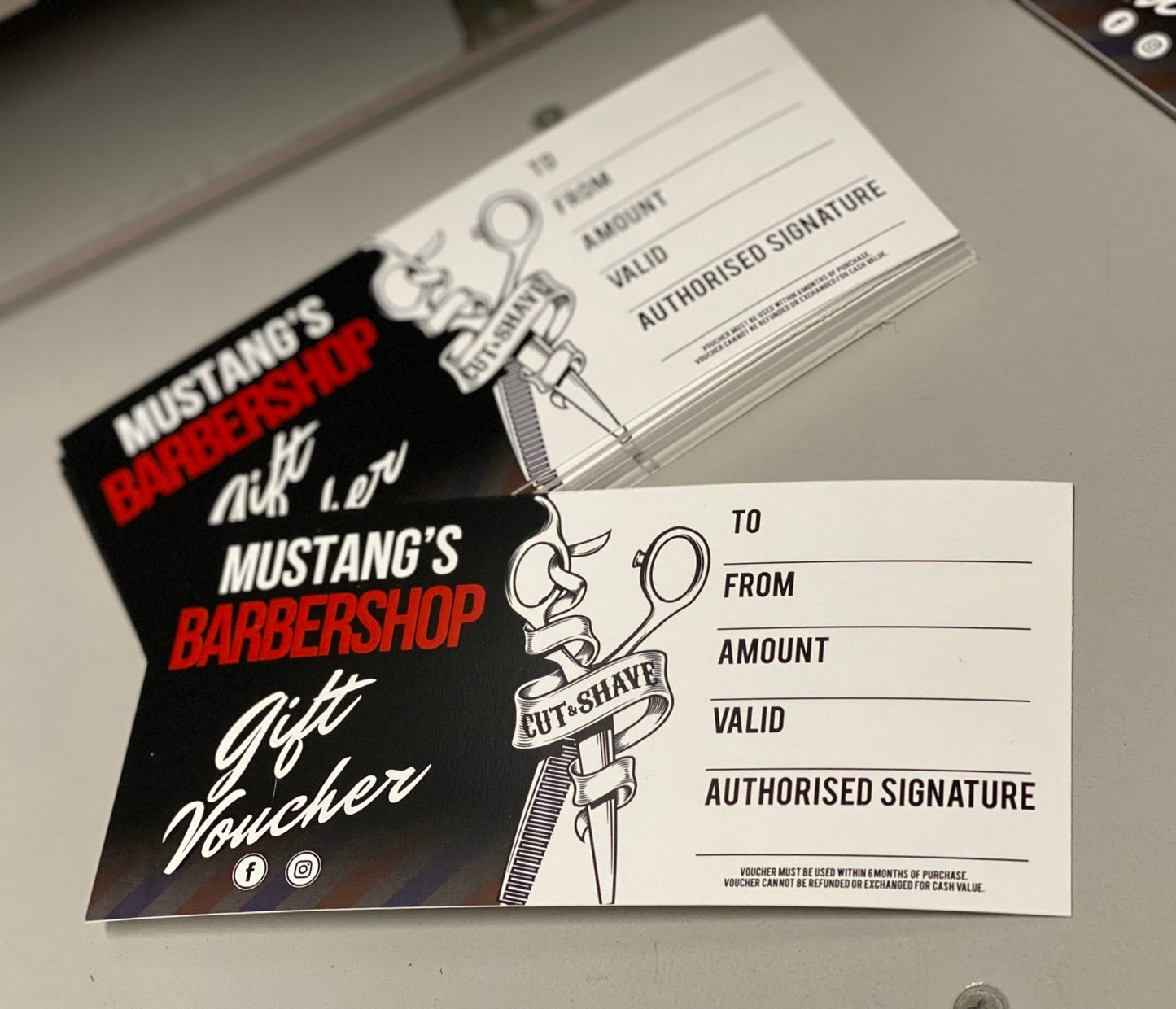 DL Gift vouchers - Bangor Signage, Print & Embroidery
