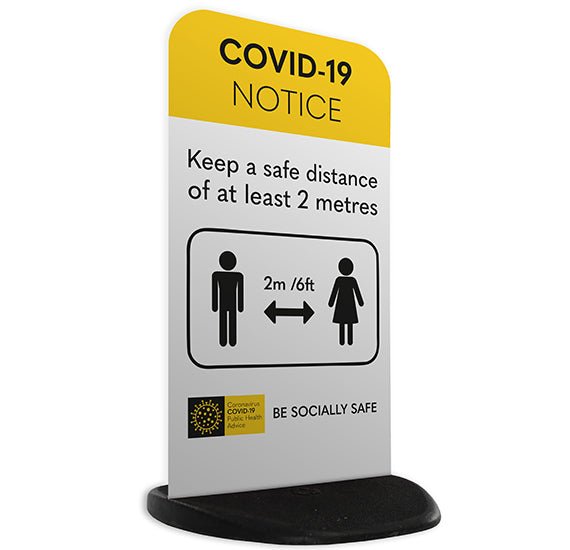 Ecoflex 2 Pavement Sign - Bangor Signage, Print & Embroidery