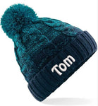 Embroidered Beechfield Ombré Pom Pom Beanie - BB459 - Bangor Signage, Print & Embroidery