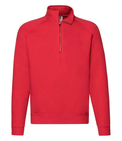 Fruit of the Loom Premium Zip Neck Sweatshirt - SSE17 - Bangor Signage, Print & Embroidery